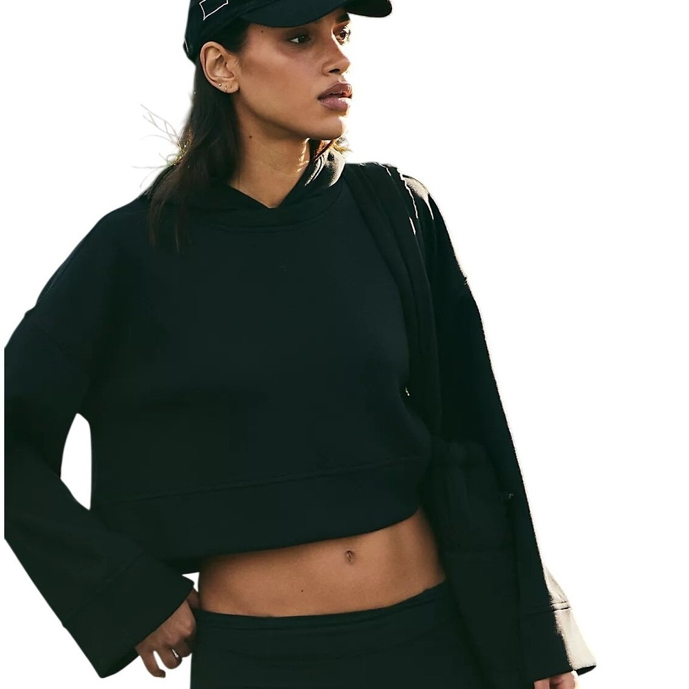 Free People Movement Playing Games Women's size Large Hoodie Oversized Sporty
